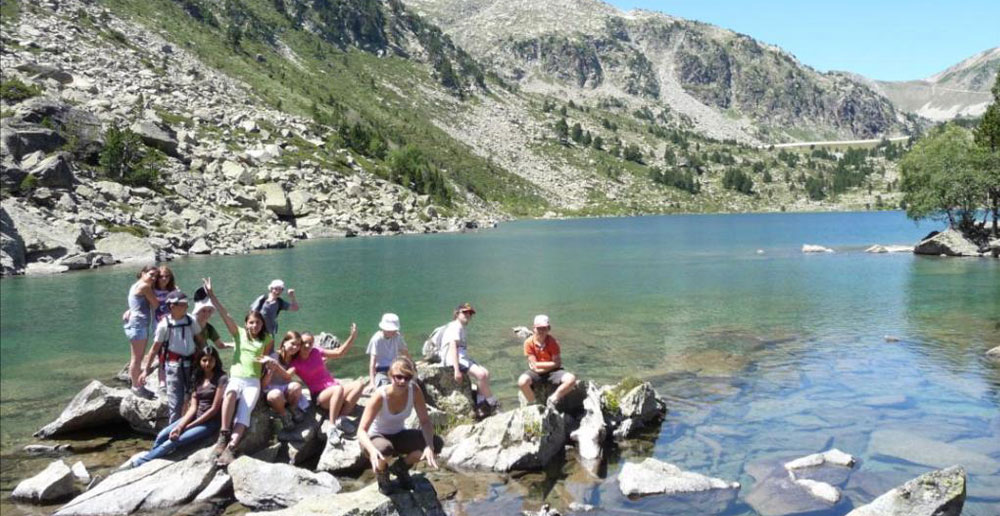 Gîte de groupe à la montagne dans les Pyrénées